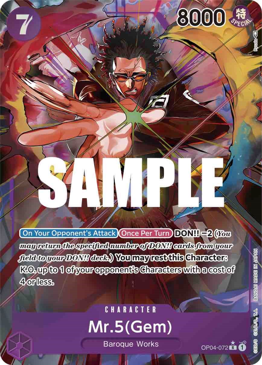 Mr.5(Gem) (Alternate Art) [Kingdoms of Intrigue] | Good Games Morley