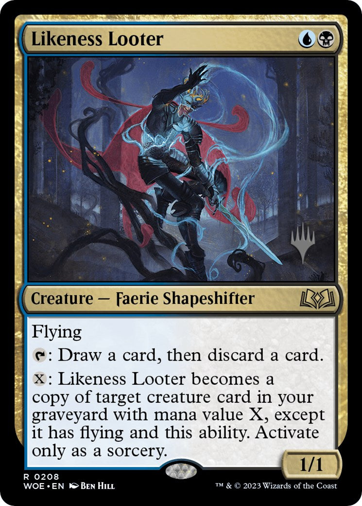 Likeness Looter (Promo Pack) [Wilds of Eldraine Promos] | Good Games Morley