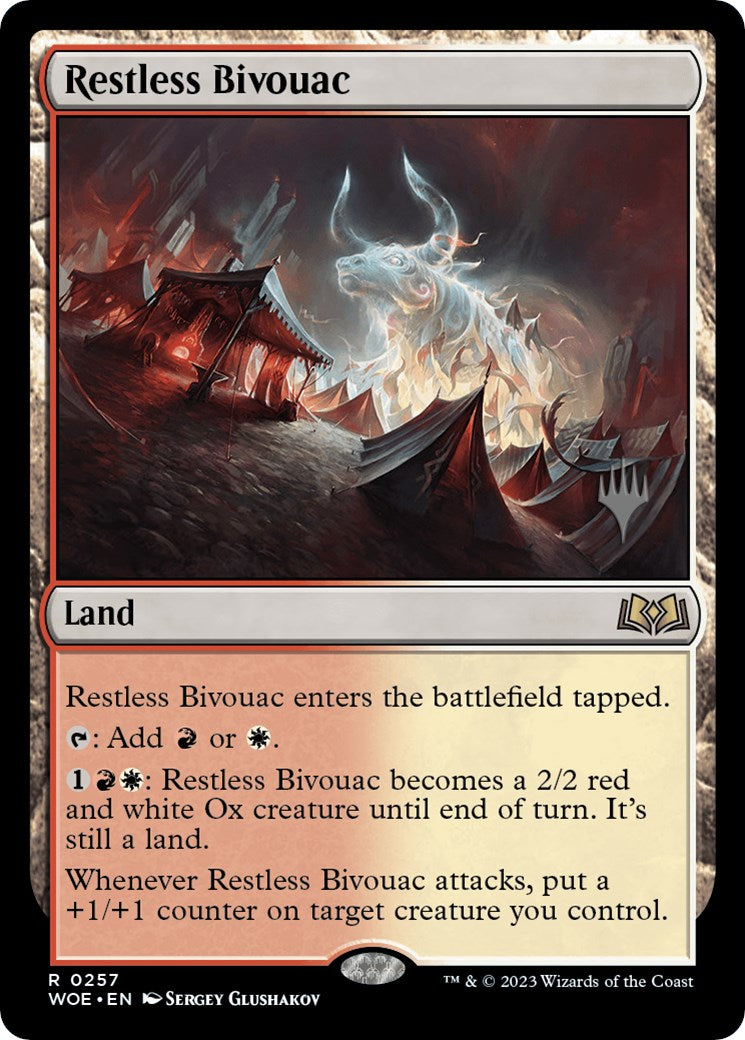 Restless Bivouac (Promo Pack) [Wilds of Eldraine Promos] | Good Games Morley