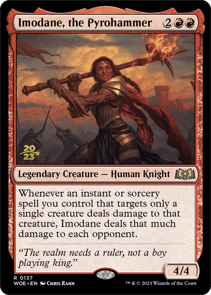 Imodane, the Pyrohammer [Wilds of Eldraine Prerelease Promos] | Good Games Morley