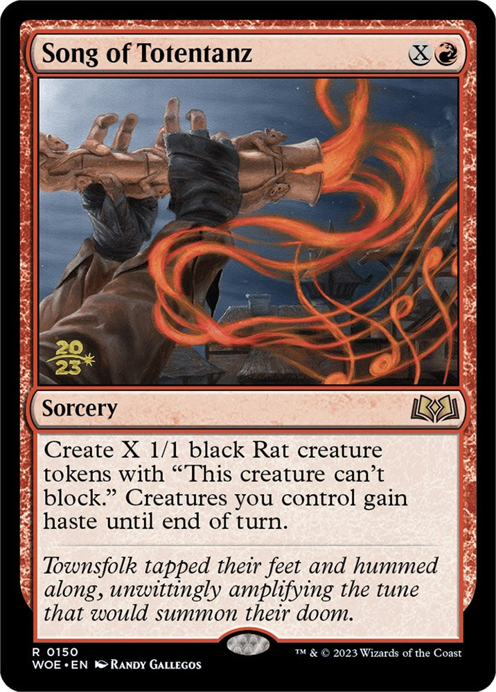 Song of Totentanz [Wilds of Eldraine Prerelease Promos] | Good Games Morley