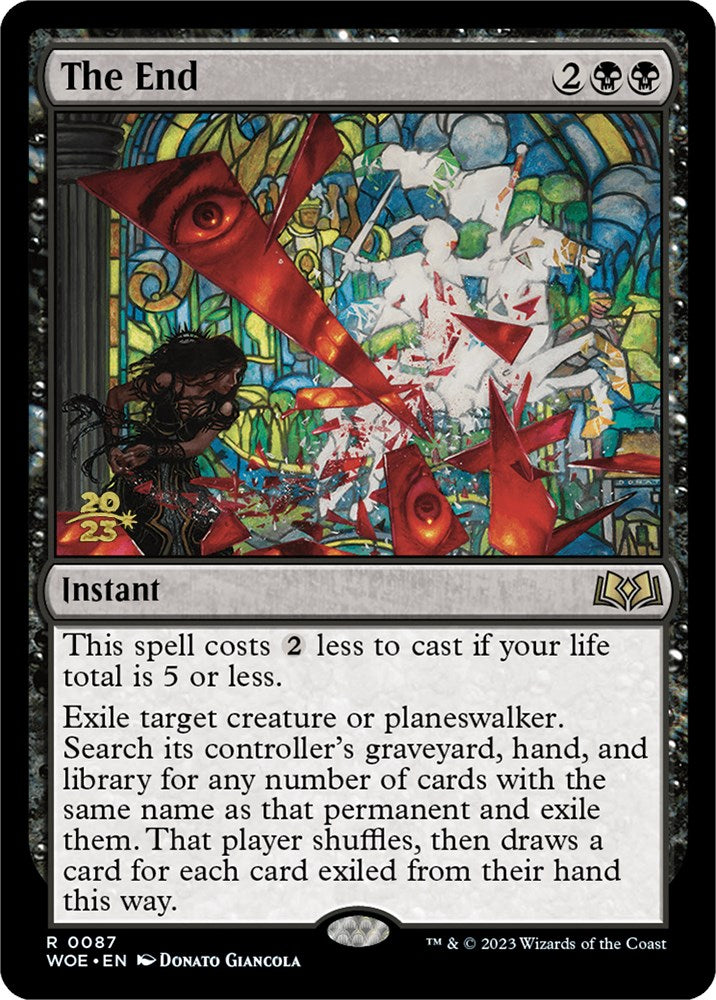 The End [Wilds of Eldraine Prerelease Promos] | Good Games Morley