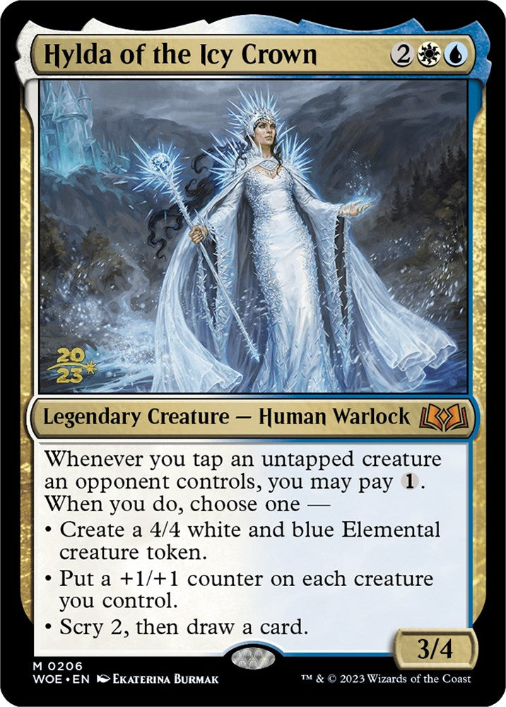 Hylda of the Icy Crown [Wilds of Eldraine Prerelease Promos] | Good Games Morley