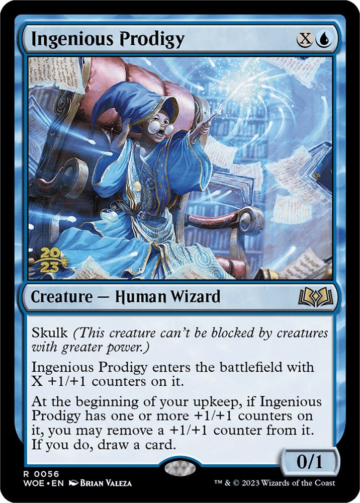 Ingenious Prodigy [Wilds of Eldraine Prerelease Promos] | Good Games Morley