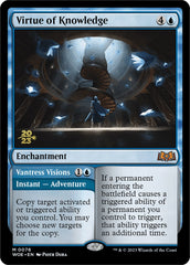 Virtue of Knowledge // Vantress Visions [Wilds of Eldraine Prerelease Promos] | Good Games Morley