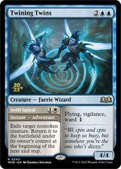 Twining Twins // Swift Spiral [Wilds of Eldraine Prerelease Promos] | Good Games Morley