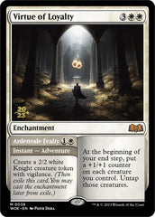 Virtue of Loyalty // Ardenvale Fealty [Wilds of Eldraine Prerelease Promos] | Good Games Morley