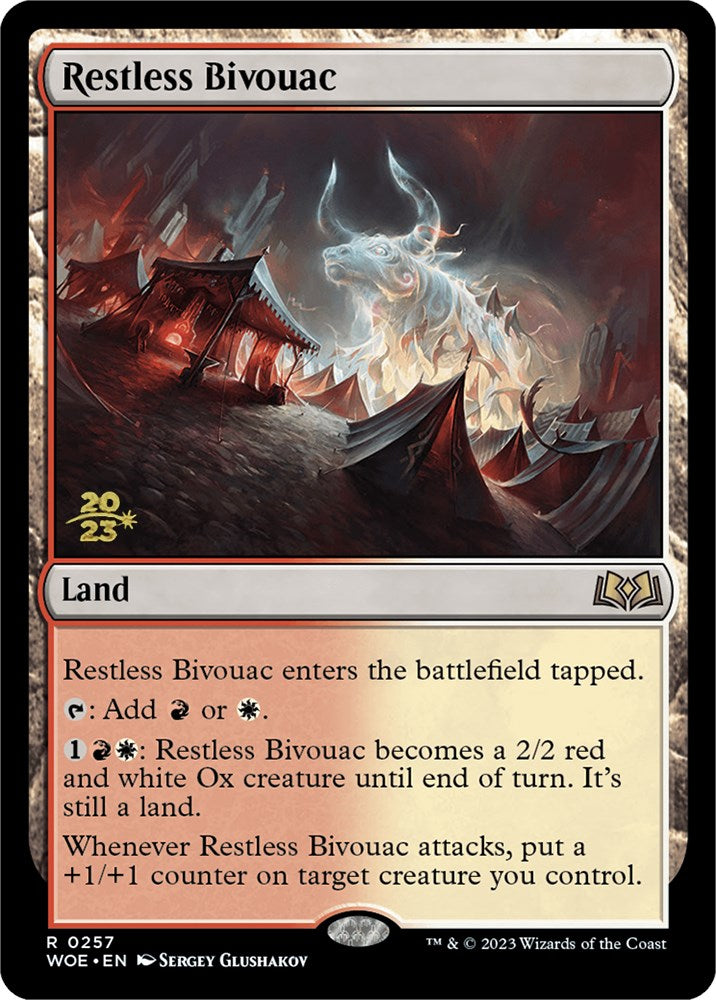 Restless Bivouac [Wilds of Eldraine Prerelease Promos] | Good Games Morley