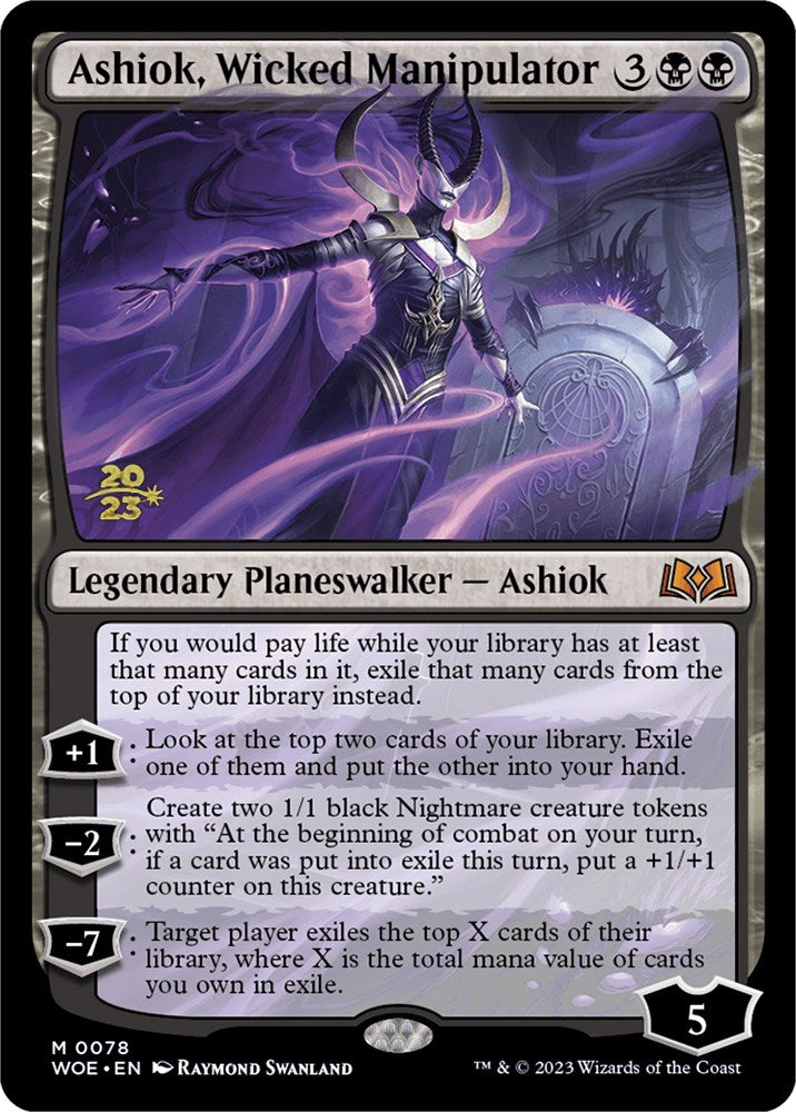 Ashiok, Wicked Manipulator [Wilds of Eldraine Prerelease Promos] | Good Games Morley