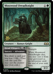 Mosswood Dreadknight // Dread Whispers [Wilds of Eldraine Prerelease Promos] | Good Games Morley