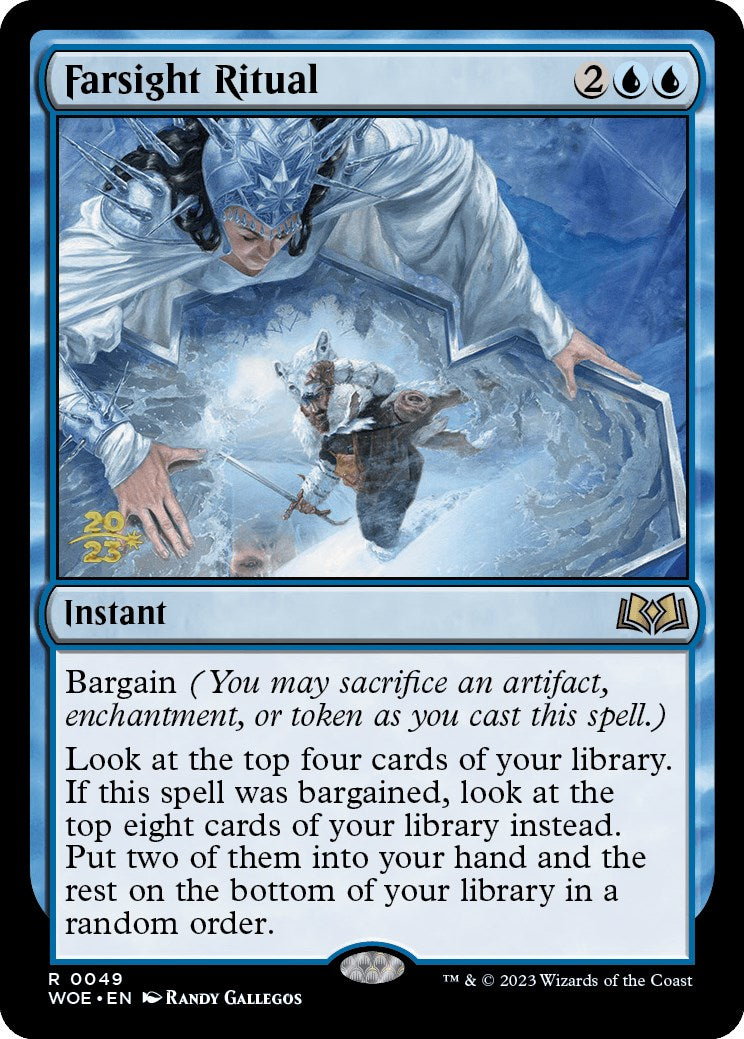 Farsight Ritual [Wilds of Eldraine Prerelease Promos] | Good Games Morley