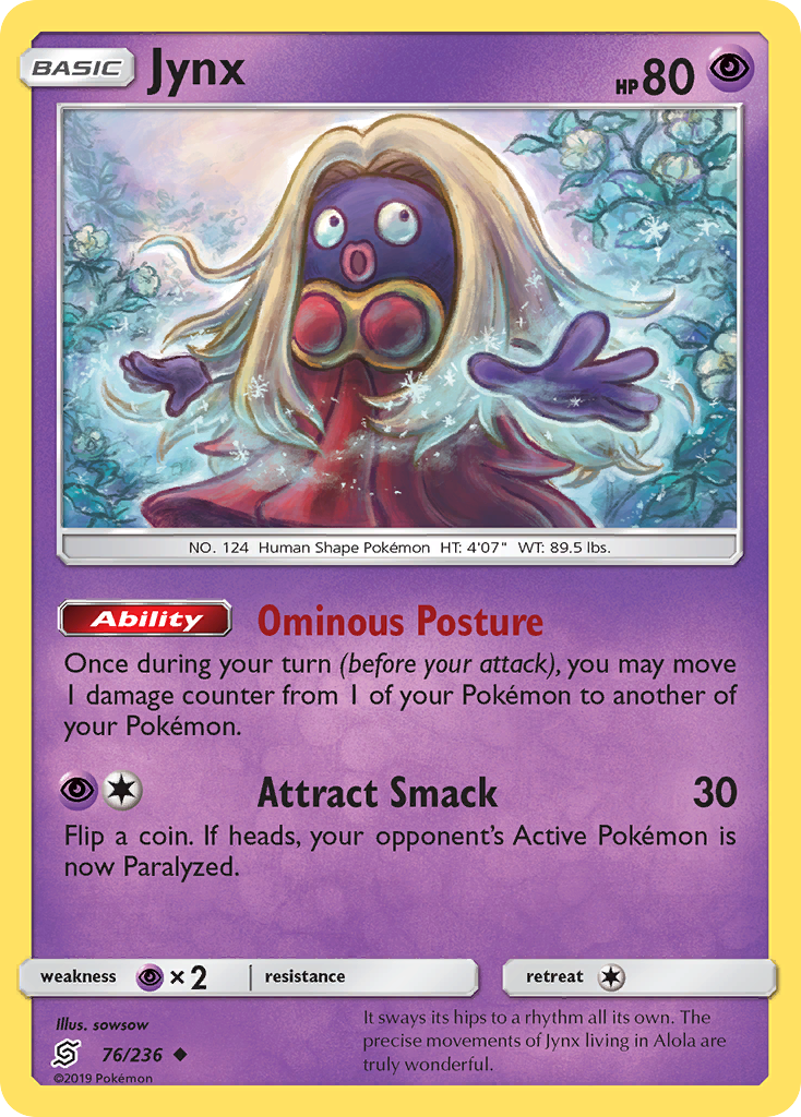 Jynx (76/236) [Sun & Moon: Unified Minds] | Good Games Morley