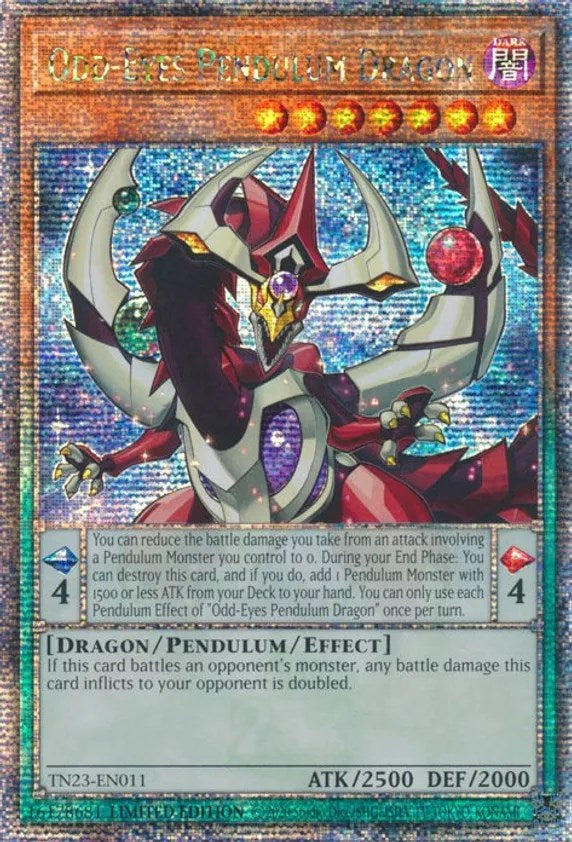 Odd-Eyes Pendulum Dragon [TN23-EN011] Quarter Century Secret Rare | Good Games Morley