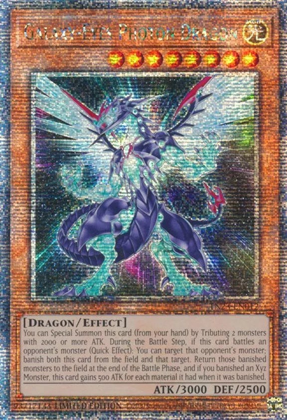 Galaxy-Eyes Photon Dragon [TN23-EN012] Quarter Century Secret Rare | Good Games Morley