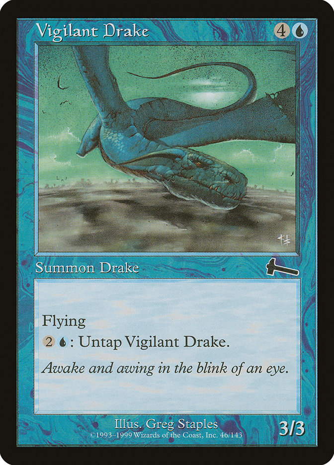 Vigilant Drake [Urza's Legacy] | Good Games Morley
