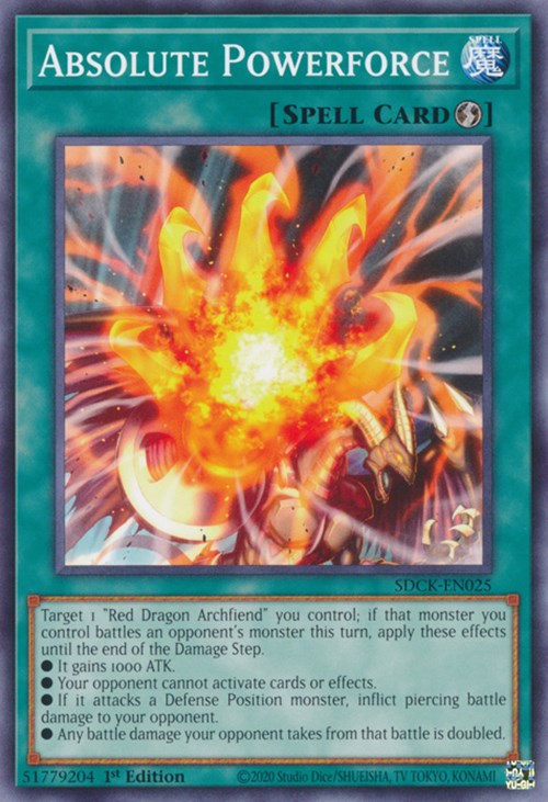 Absolute Powerforce [SDCK-EN025] Common | Good Games Morley