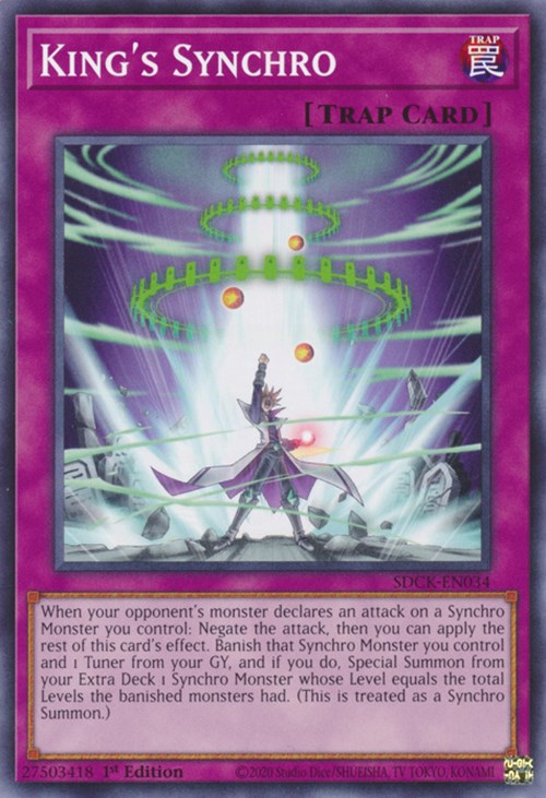 King's Synchro [SDCK-EN034] Common | Good Games Morley