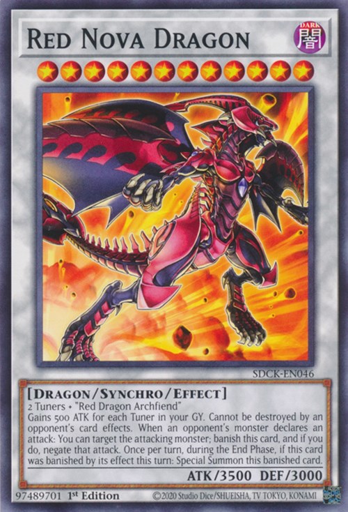 Red Nova Dragon [SDCK-EN046] Common | Good Games Morley
