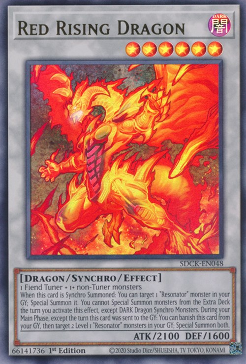 Red Rising Dragon [SDCK-EN048] Ultra Rare | Good Games Morley