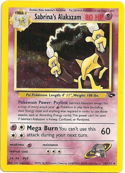 Sabrina's Alakazam (16/132) [Gym Challenge Unlimited] | Good Games Morley