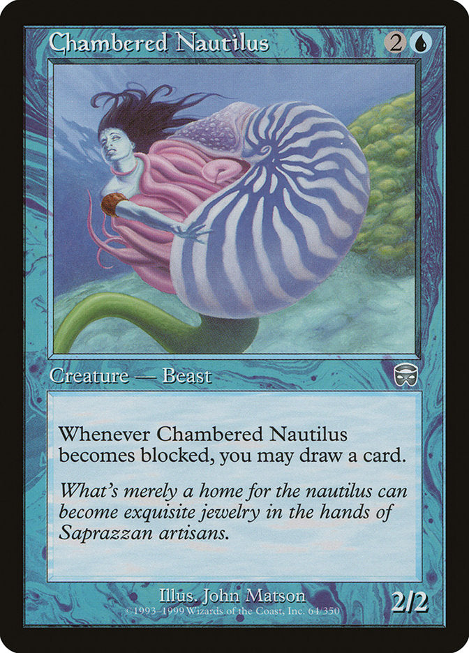 Chambered Nautilus [Mercadian Masques] | Good Games Morley