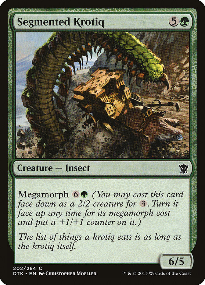 Segmented Krotiq [Dragons of Tarkir] | Good Games Morley