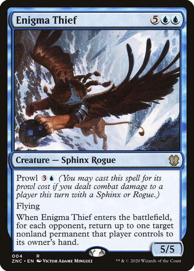 Enigma Thief [Zendikar Rising Commander] | Good Games Morley