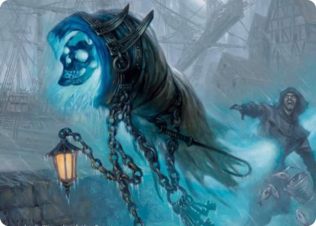 Nebelgast Intruder Art Card [Innistrad: Midnight Hunt Art Series] | Good Games Morley