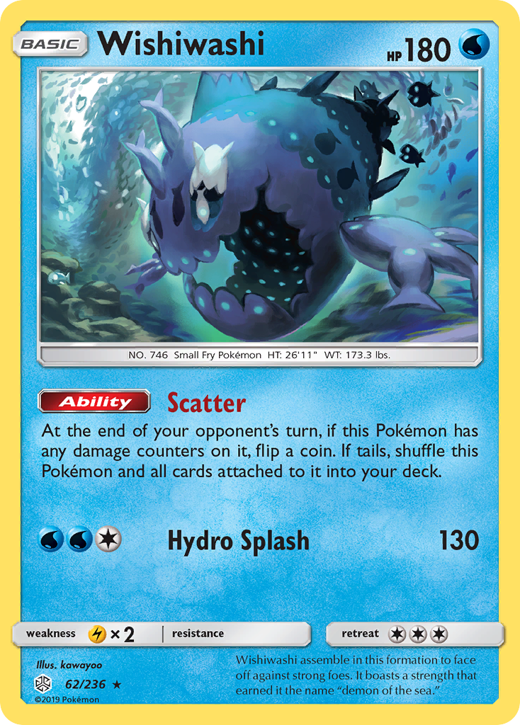 Wishiwashi (62/236) [Sun & Moon: Cosmic Eclipse] | Good Games Morley