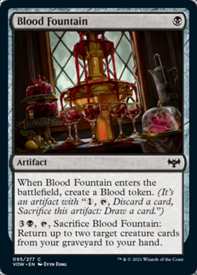 Blood Fountain [Innistrad: Crimson Vow] | Good Games Morley