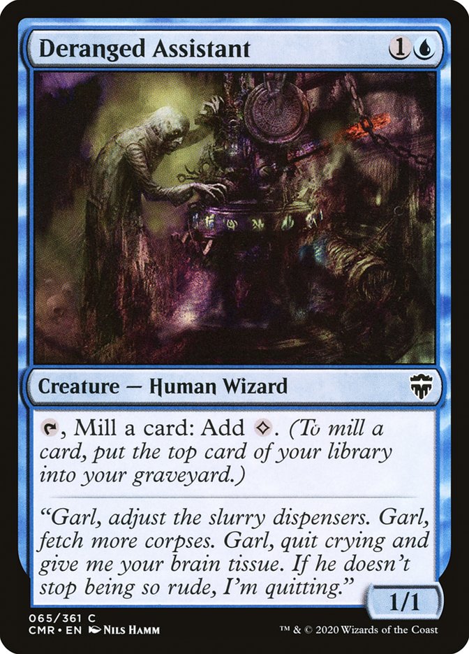 Deranged Assistant [Commander Legends] | Good Games Morley