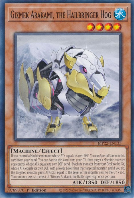 Gizmek Arakami, the Hailbringer Hog [MP22-EN133] Common | Good Games Morley