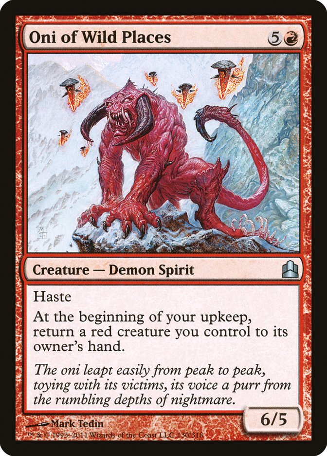 Oni of Wild Places [Commander 2011] | Good Games Morley