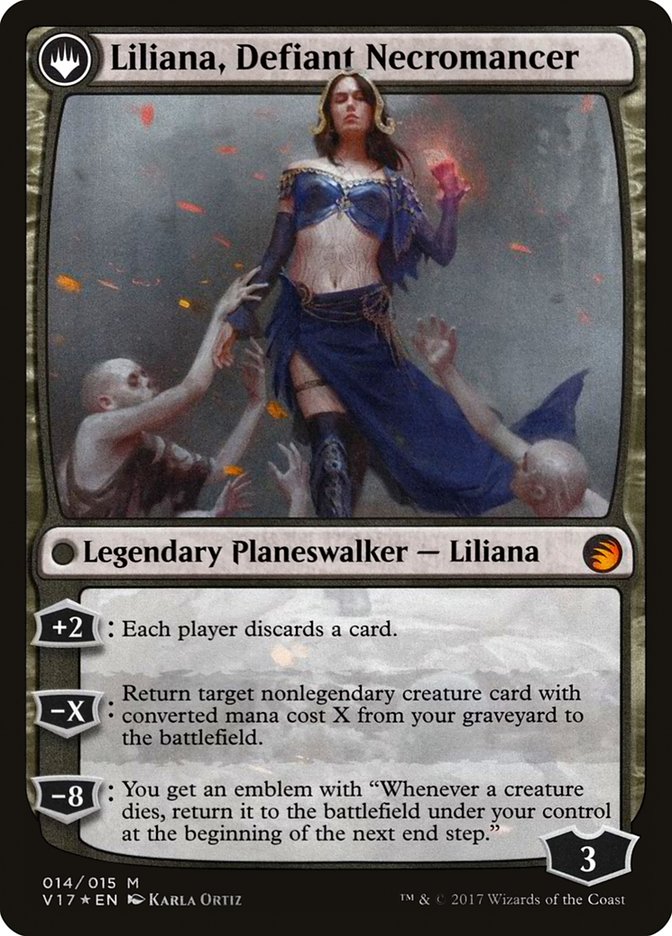 Liliana, Heretical Healer // Liliana, Defiant Necromancer [From the Vault: Transform] | Good Games Morley