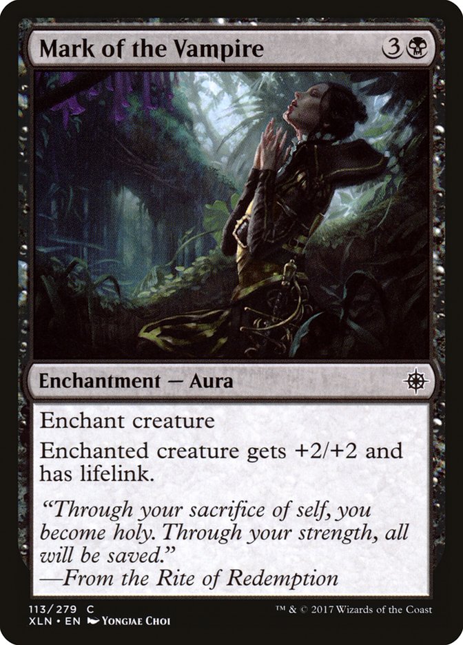 Mark of the Vampire [Ixalan] | Good Games Morley