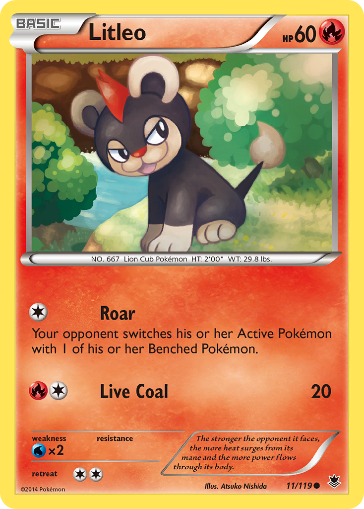 Litleo (11/119) [XY: Phantom Forces] | Good Games Morley