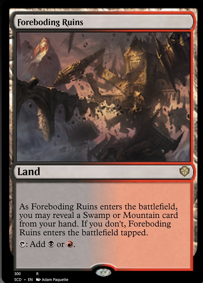 Foreboding Ruins [Starter Commander Decks] | Good Games Morley