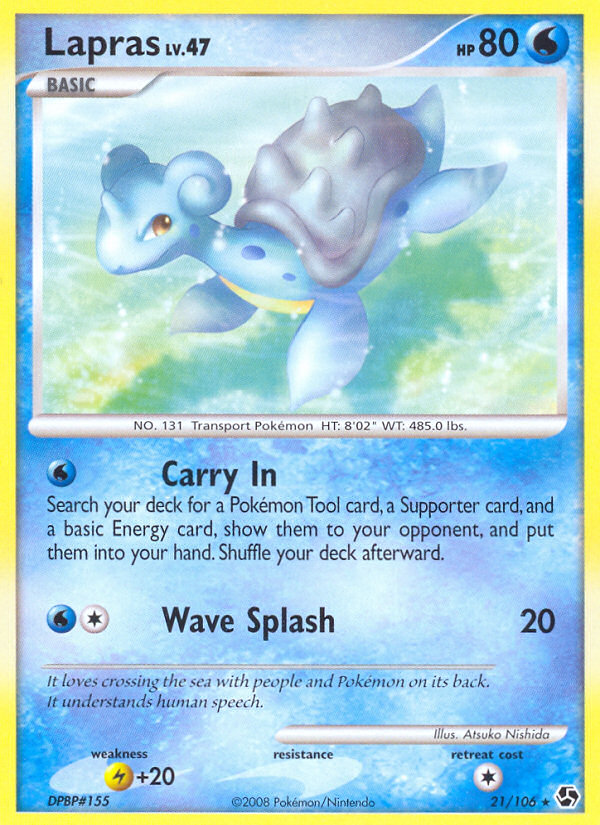 Lapras (21/106) [Diamond & Pearl: Great Encounters] | Good Games Morley