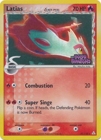 Latias (21/110) (Delta Species) (Stamped) [EX: Holon Phantoms] | Good Games Morley