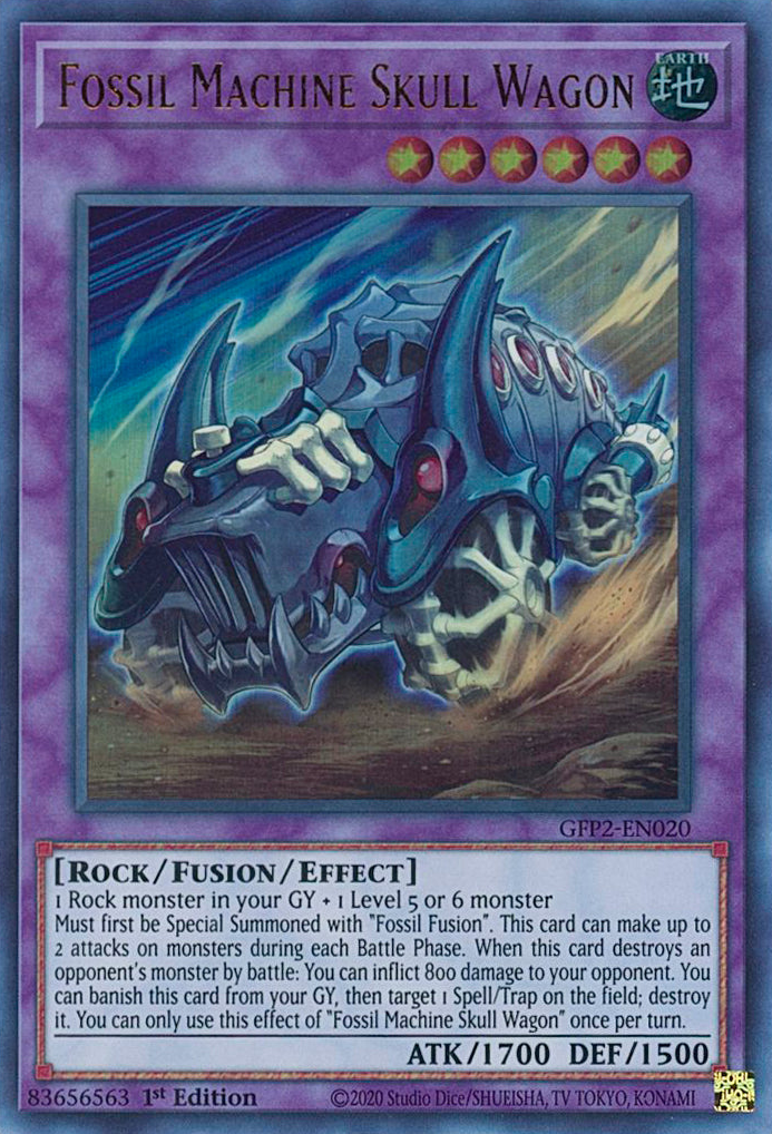 Fossil Machine Skull Wagon [GFP2-EN020] Ultra Rare | Good Games Morley