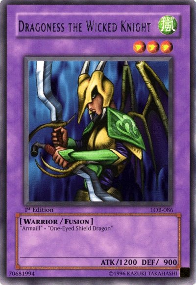 Dragoness the Wicked Knight [LOB-086] Rare | Good Games Morley