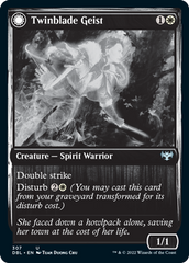 Twinblade Geist // Twinblade Invocation [Innistrad: Double Feature] | Good Games Morley