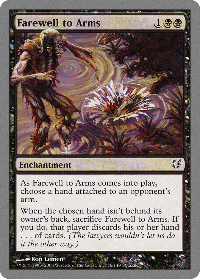 Farewell to Arms [Unhinged] | Good Games Morley