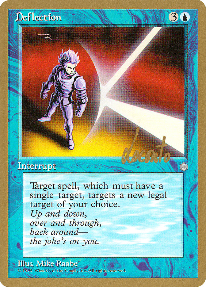 Deflection (Michael Loconto) [Pro Tour Collector Set] | Good Games Morley