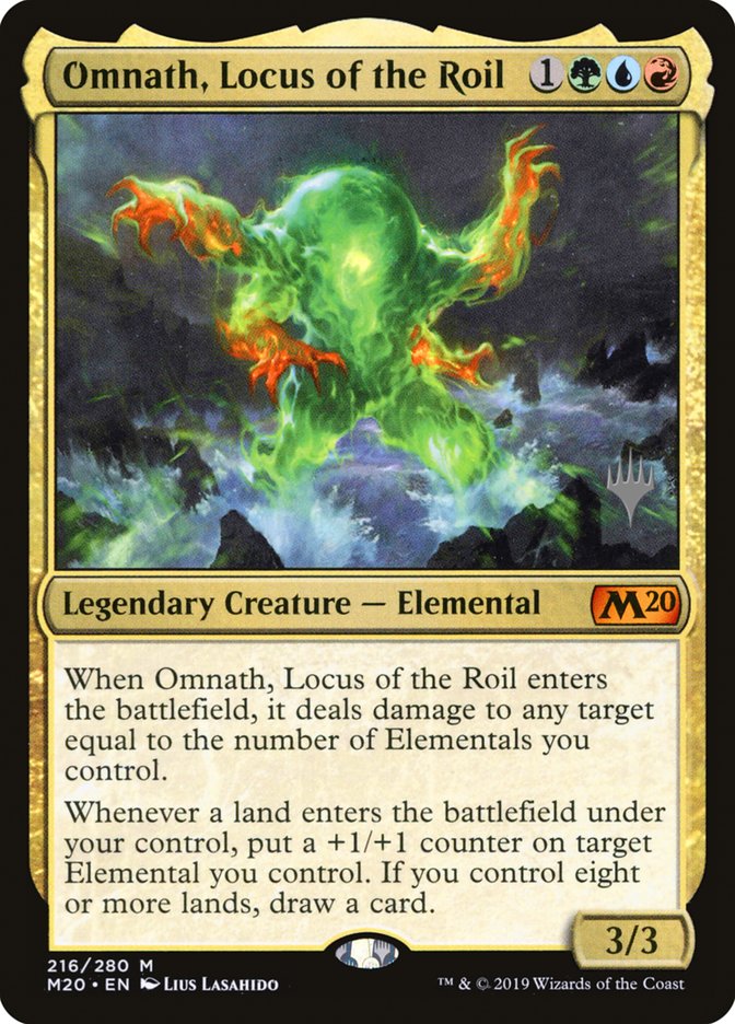 Omnath, Locus of the Roil (Promo Pack) [Core Set 2020 Promos] | Good Games Morley