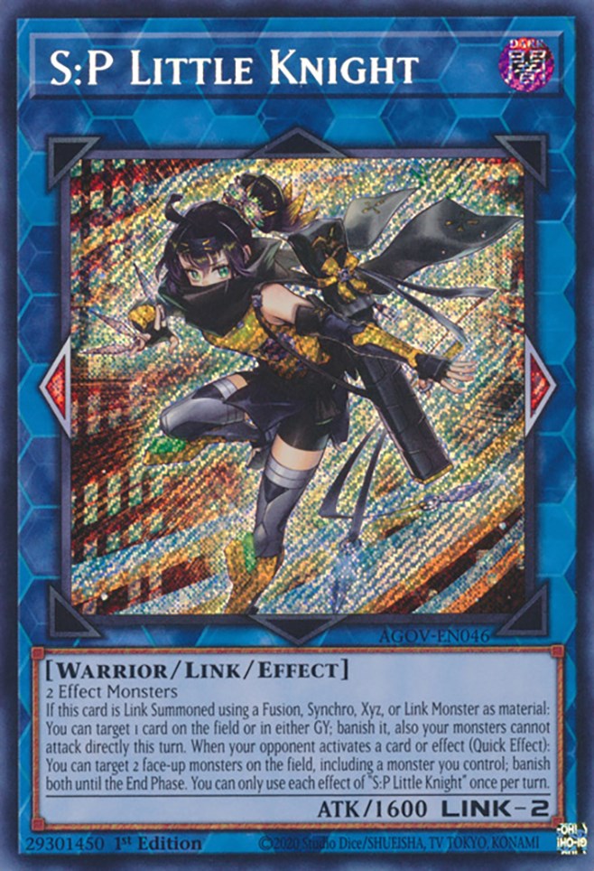S:P Little Knight [AGOV-EN046] Secret Rare | Good Games Morley