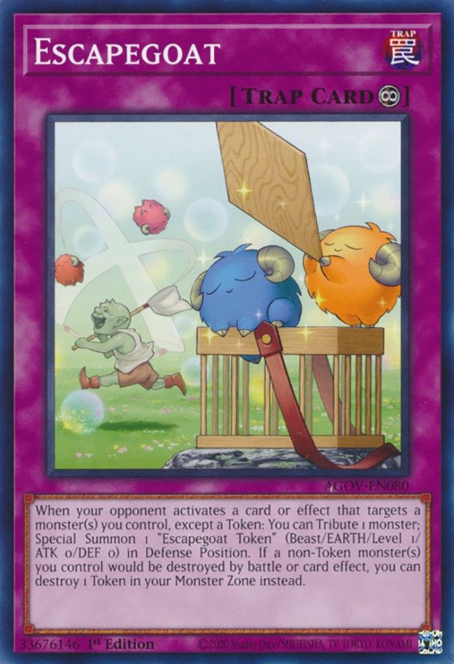 Escapegoat [AGOV-EN080] Common | Good Games Morley