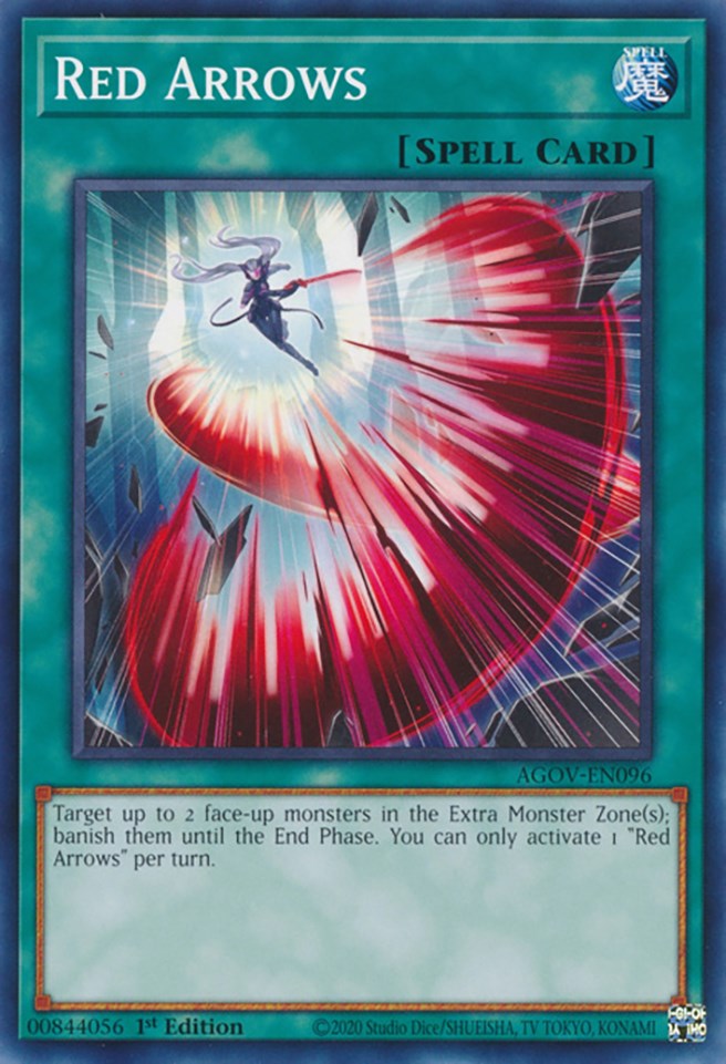 Red Arrows [AGOV-EN096] Common | Good Games Morley