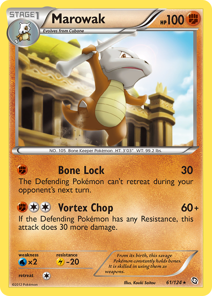 Marowak (61/124) [Black & White: Dragons Exalted] | Good Games Morley