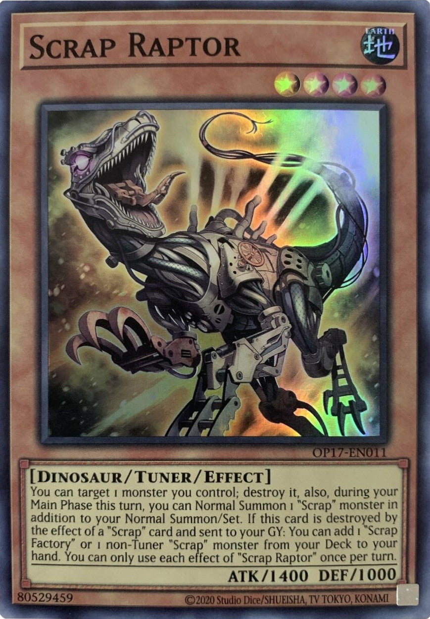 Scrap Raptor [OP17-EN011] Super Rare | Good Games Morley